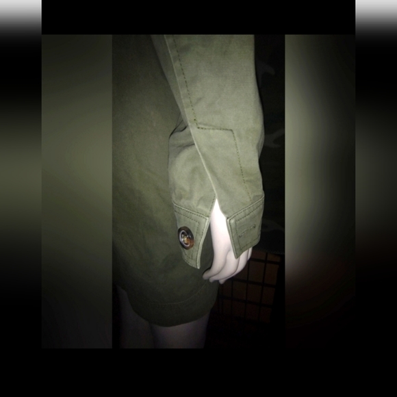 "Mo : Vint" Green 3/4 Jacket - Picture 7 of 16